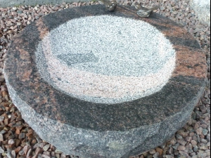Fuglebad med bronzefugle